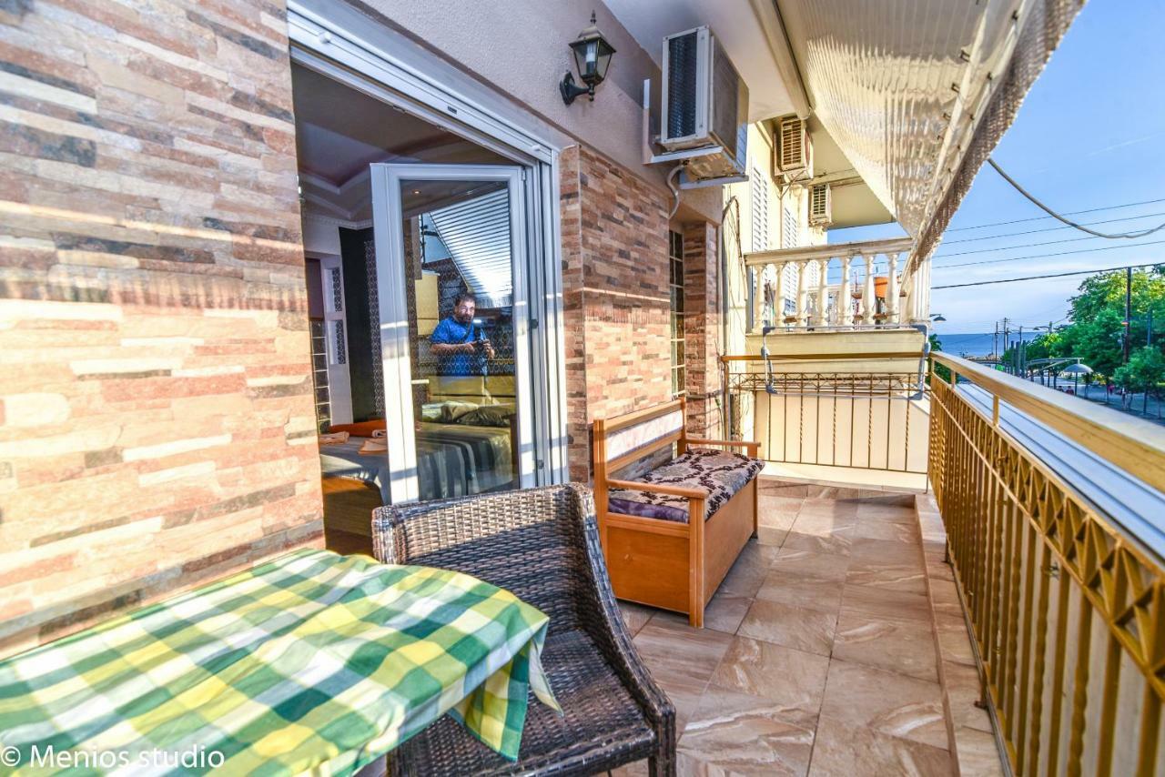 Menios Apartments And Studios Nea Kallikrateia Esterno foto